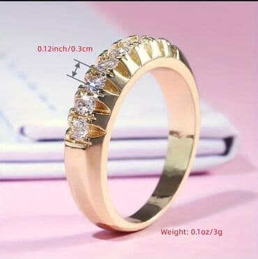 kişi üzükleri qızıl: Новые колечки, позолоченные 18 каратным золотом. Не темнеет — 3