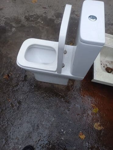 unitaz: İşlənmiş, Unitaz, Monoblok, Zəmanətsiz, Ünvandan götürmə — 5