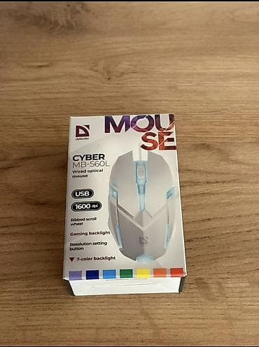 Defender Cyber MB-560L – USB simli optik mouse Xüsusiyyətlər: - — 2