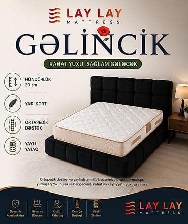 Matraslar: Yeni, Sadə matras, İki nəfərlik — 2