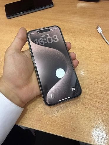 IPhone 15 Pro, 128 GB, Natural Titanium, Face ID lalafo.az -da IPhone 15 Pro, 128 GB, Natural Titanium, Face ID