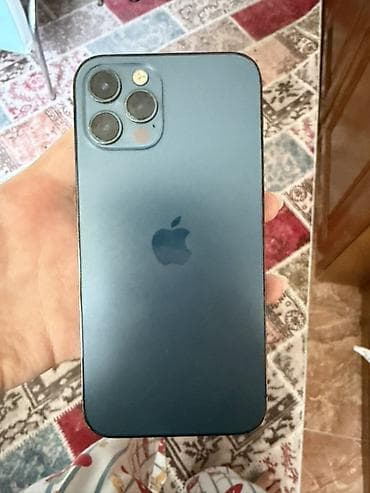 ipad pro 12: IPhone 12 Pro, 128 GB, Pacific Blue, Face ID — 2