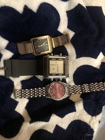 Мужская одежда: Классические Комплекты с часами, цвет - Золотой — 2