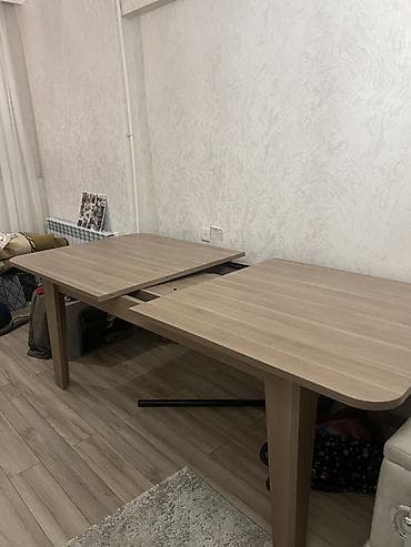 Qonaq masası, Açılan, Laminat, Dördbucaq masa — 2