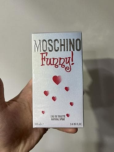 gumus kamplektler: Moschino Funny! – Eau de Toilette, Natural Spray, 100 ml (3.4 US fl — 1