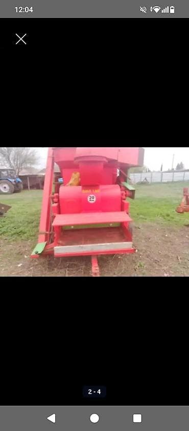 disk aparatı: HMS markalı mobil dən daşıyan/ayıran aqro maşın - Tip: Taxıl — 3