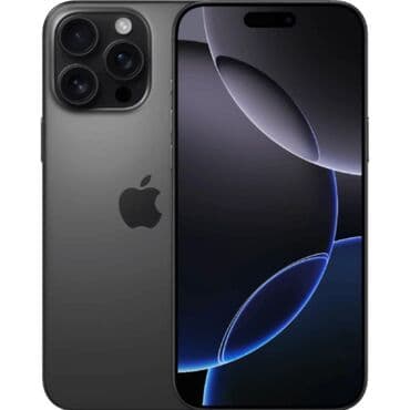 komputer ucun oyun diskleri: IPhone 16 Pro Max, 256 GB, Qara, Kredit — 1