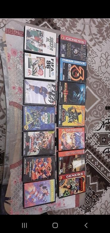 gta 5 kaset: Sega Mega Drive/Genesis üçün qutulu kartric kolleksiyası biri 50m — 1