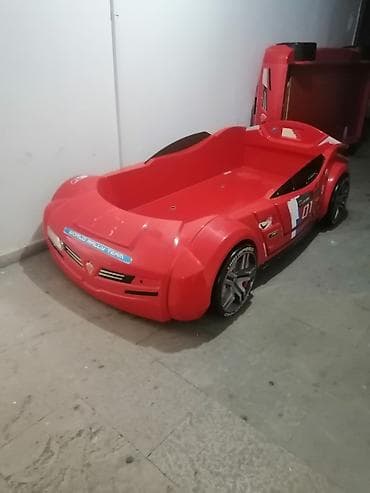 turhan matras: Uşaq maşın-formatlı çarpayı korpusu - Model: sport avtomobil dizaynlı — 1