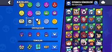 Brawl Stars oyun hesabı – geniş kolleksiya və nadir kontent - Oyun
