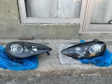 Komplekt, Yaxın və uzaq vuran işıqlar Porsche, 2012 il, Orijinal, Almaniya, İşlənmiş