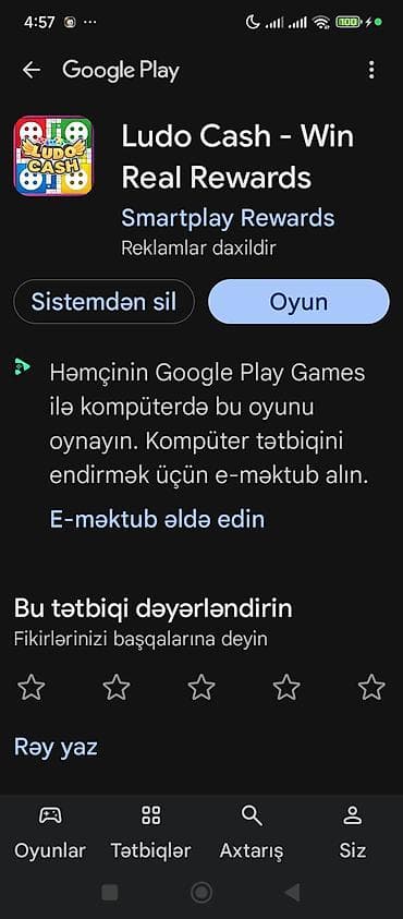 Ludo Cash – Win Real Rewards mobil oyunu - Nəşriyyat: Smartplay