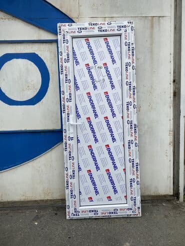 pvc qapi: Новый Пластиковая дверь 80х200 см С замком, C гарантией, Платная установка, Доставка в районы, Платная доставка, Самовывоз — 3