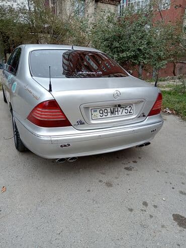 yeşqa mersedes: Mercedes-Benz S 320: 3.2 l | 2000 il Sedan — 7