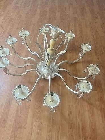 samdanlar: Çılçıraq, 10 və daha çox lampa, Metal — 2