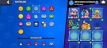 n12 pro: Brawl Stars hesabı – yüksək səviyyəli kolleksiya və zəngin kostümler — 3