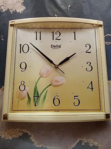 Məişət kimyəvi maddələri: Divar saatları, Elektron, Saniyə əqrəbi — 1