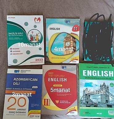 Məzmunca zəngin imtahan hazırlıq kitabları və test topluları
