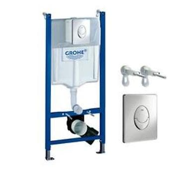 Grohe. Baçok. Unitaz baçok. İnstalyasiya. Divar içi baçok. Gizli — 2
