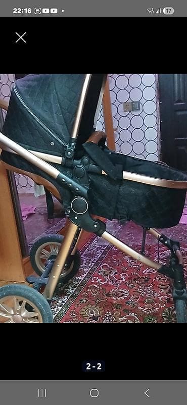 Uşaq arabaları: Çıxarıla bilən beşikli araba, Anex, İşlənmiş, Yaş: 12-18 ay, Ünvandan götürmə — 4