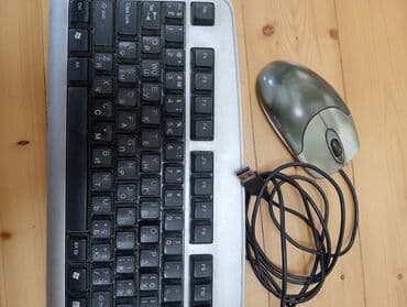 monitor: KLAVİATURA + SİÇAN İSLEK VEZİYYETDEDİR10 AZN — 2