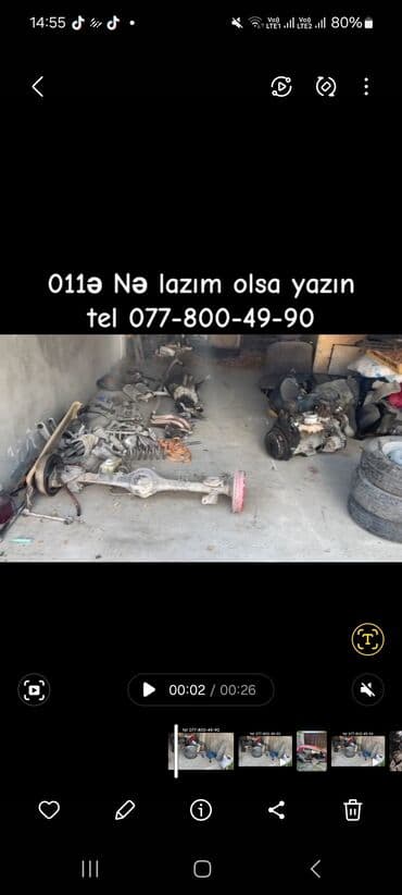 запчасти на паджеро 2: Avtomobil ehtiyat hissələri – müxtəlif markalar üçün Təsvir: - Ön və — 2