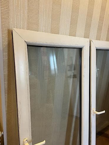 forticka: İşlənmiş İkiqat şüşə paketi Plastik pəncərə, Еni: 64 sm, Uzunluğu: 134 sm — 6