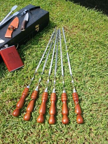 nerj cənlər: 🎁Hədiyyəlik Şiş dəsti🤩🤩🤩 ⚒️Peşəkar ustalar tərəfindən hazırlanmış Əl — 4