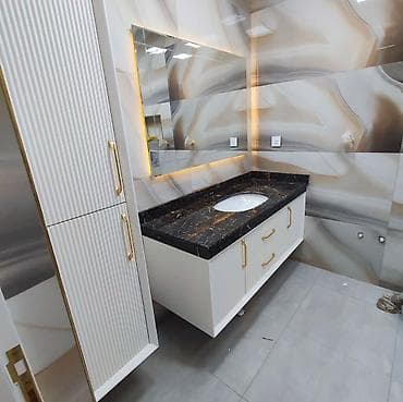 Sifarişlə ev mebeli: Düz dolab, Hamam üçün, Penal, Quraşdırıla bilən — 4