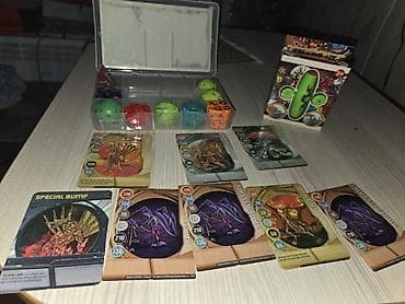 Игрушечные фигурки: Bakugan original dəsti. 7 bakuqan, kartlar və qutu. Hamısı işlək — 3