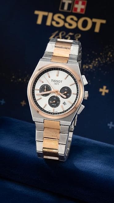 rus saati: Qol saatı, Tissot, rəng - Qızılı — 1