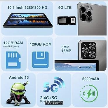 ipad 9 lalafo: CRELANDER 10 Düym Android 13 Planşet cəmi 150 azn şok qiymət hamsı — 6