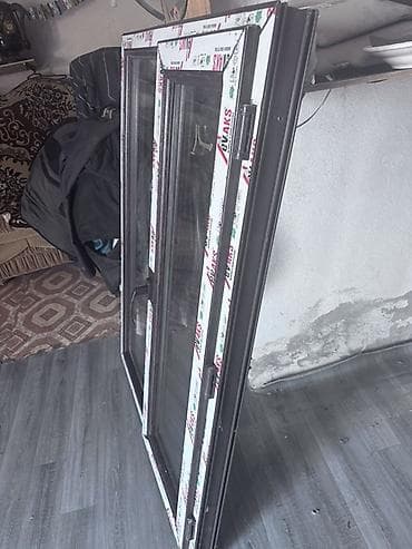 kreditle drel: 127*97pəncərə bloku - Material: PVC profil (Evaks markalı lentlər — 2