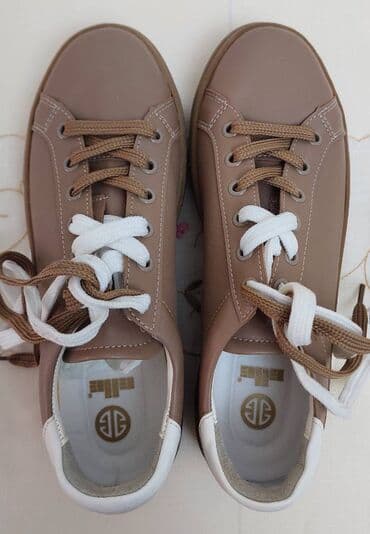 qadın krosovkaları yay üçün: Ölçü: 40, rəng - Qəhvəyi, Yeni — 1