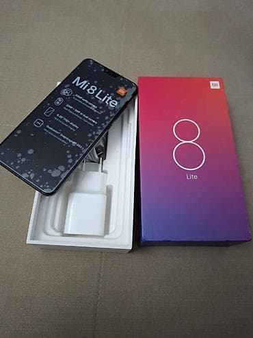 Xiaomi Mi 8 Lite, 64 GB, rəng - Qara, 
 Barmaq izi