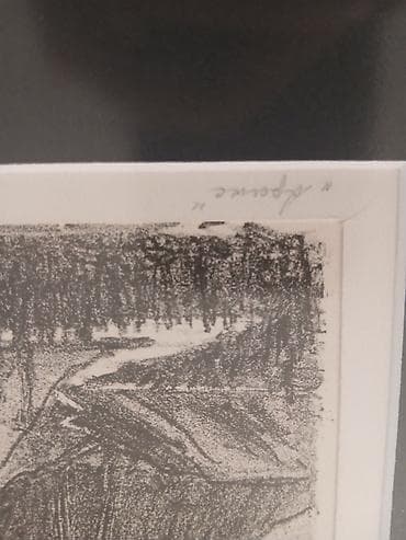 Pastel dəstləri: Satış: Çərçivəli qrafika əsərləri (2 ədəd) - Mövzu: Dağ mənzərələri — 10