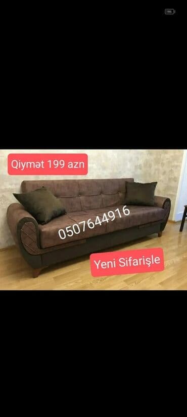 mətbəx ucun divan: Künc divan, Yeni, Açılan, Bazalı, Parça, Pulsuz çatdırılma — 3