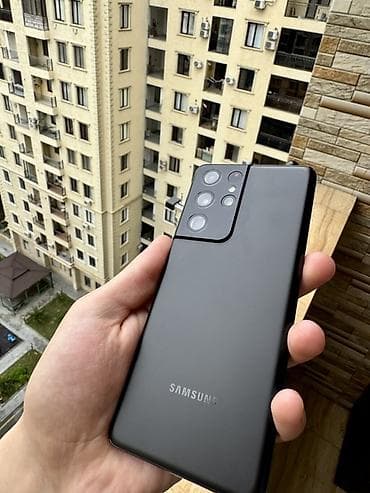 qara çanta: Samsung Galaxy S21 Ultra 5G, 256 GB, rəng - Qara, Simsiz şarj — 3