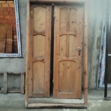 3 d aboylar: Məhsul: Taxta iç qapılar (2 ədəd) - Material: tam ağac (ehtimalən — 7
