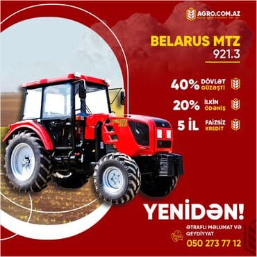 karatas traktor: Belarus MTZ 921.3 Traktorları! Sərfəli al, daha çox qazan! Sınaqdan — 1