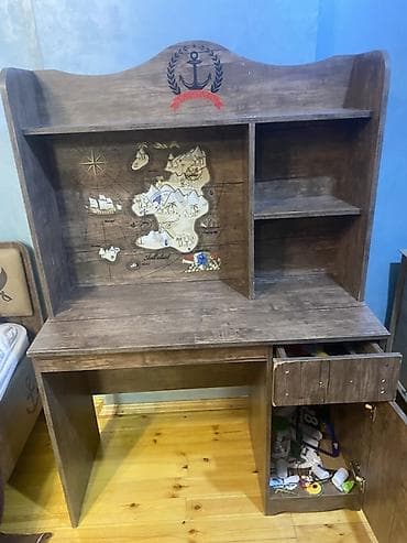 Oğlan üçün, İşlənmiş, Siyirməli, Yazı masası, Stulsuz lalafo.az -da Oğlan üçün, İşlənmiş, Siyirməli, Yazı masası, Stulsuz