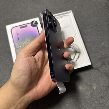 Техника и электроника: IPhone 14 Pro, 256 ГБ, Deep Purple, Face ID — 2