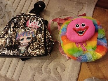 məktəb partası: Uşaq çantaları birlikdə 7manat — 1