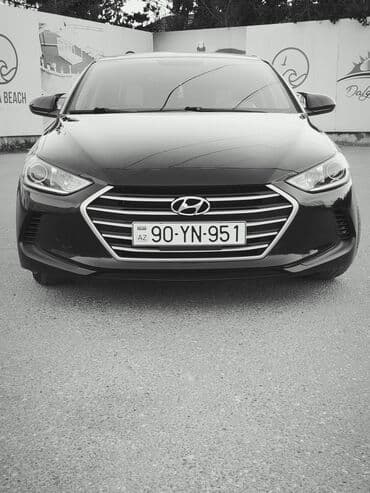 arenda masinlar qalmaq serti ile 2019: Hyundai Elantra: 1.6 l | Sedan — 6