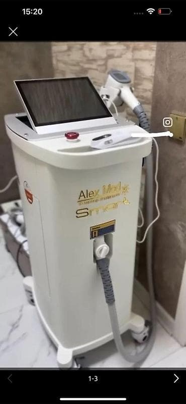 lazer ustası: Alex Med Smart lazer sistemi + Nd:YAG Q-Switch cihazı Xüsusiyyətlər — 1