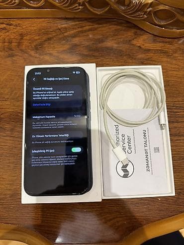 phone 8 plus: IPhone 13, 128 GB, Göy, Barmaq izi, Simsiz şarj, Face ID — 3