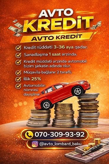 xiaomi 3: Avto kredit xidməti - Kredit müddəti: 3–36 ay - Sənədləşmə: təxminən — 1