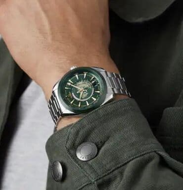 stok: Yeni, Qol saatı, Omega, rəng - Gümüşü — 5