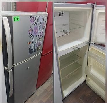 televizor shivaki: İkiqapılı soyuducu - Rəng: gümüşü (üst qapıda dekorativ — 1