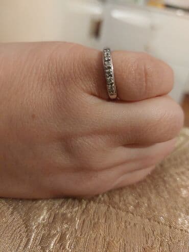 nişan xonçaları instagram: Üzük, Ağ qızıl, 585 Əyar, Brilyant — 4